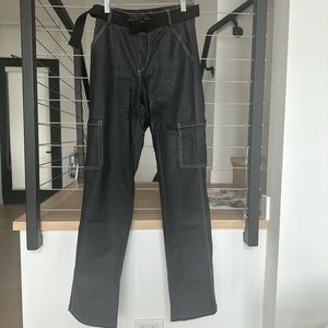 Belted i.am.gia black pants